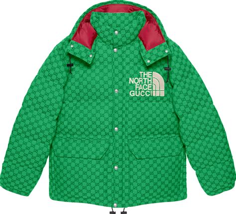 the north face gucci puffer green|gucci north face shop.